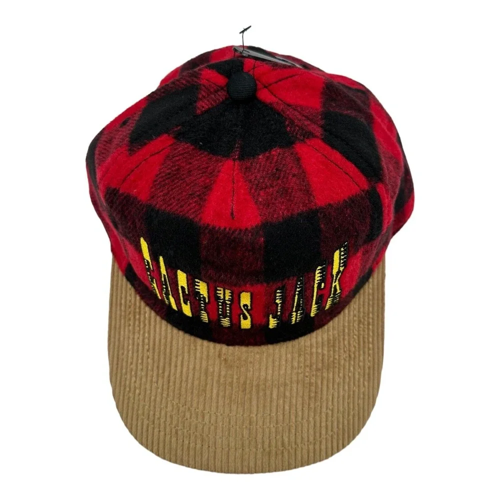 Cactus Jack ECW Plaid Snapback Hat Adult One Size NWT Mick Foley‎ Mankind WWE